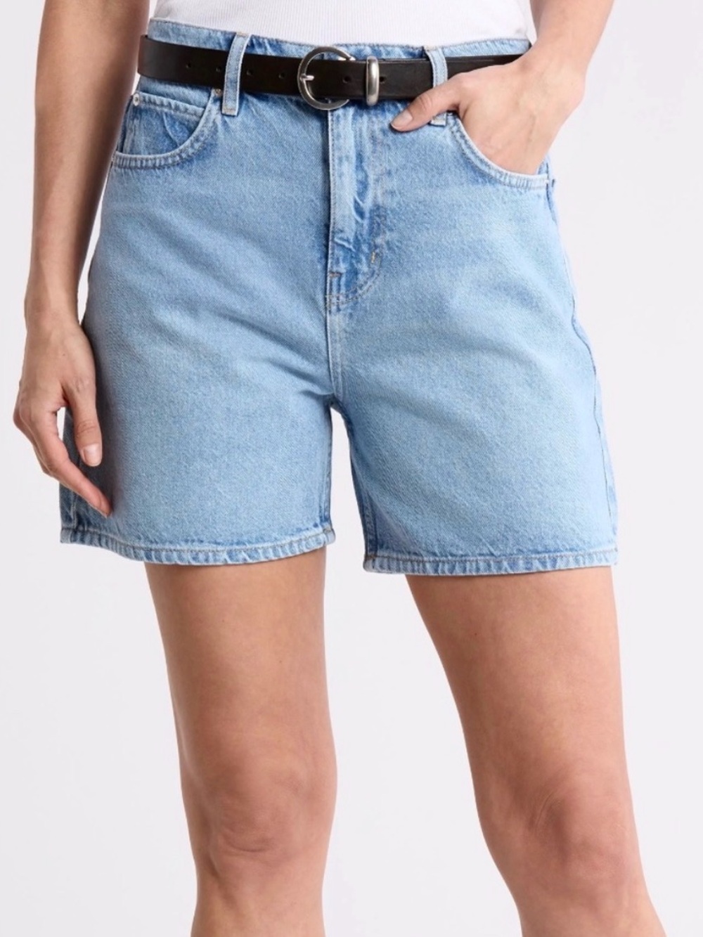 Frame Denim the Easy Short- Classic High-Rise Women's Shorts -28